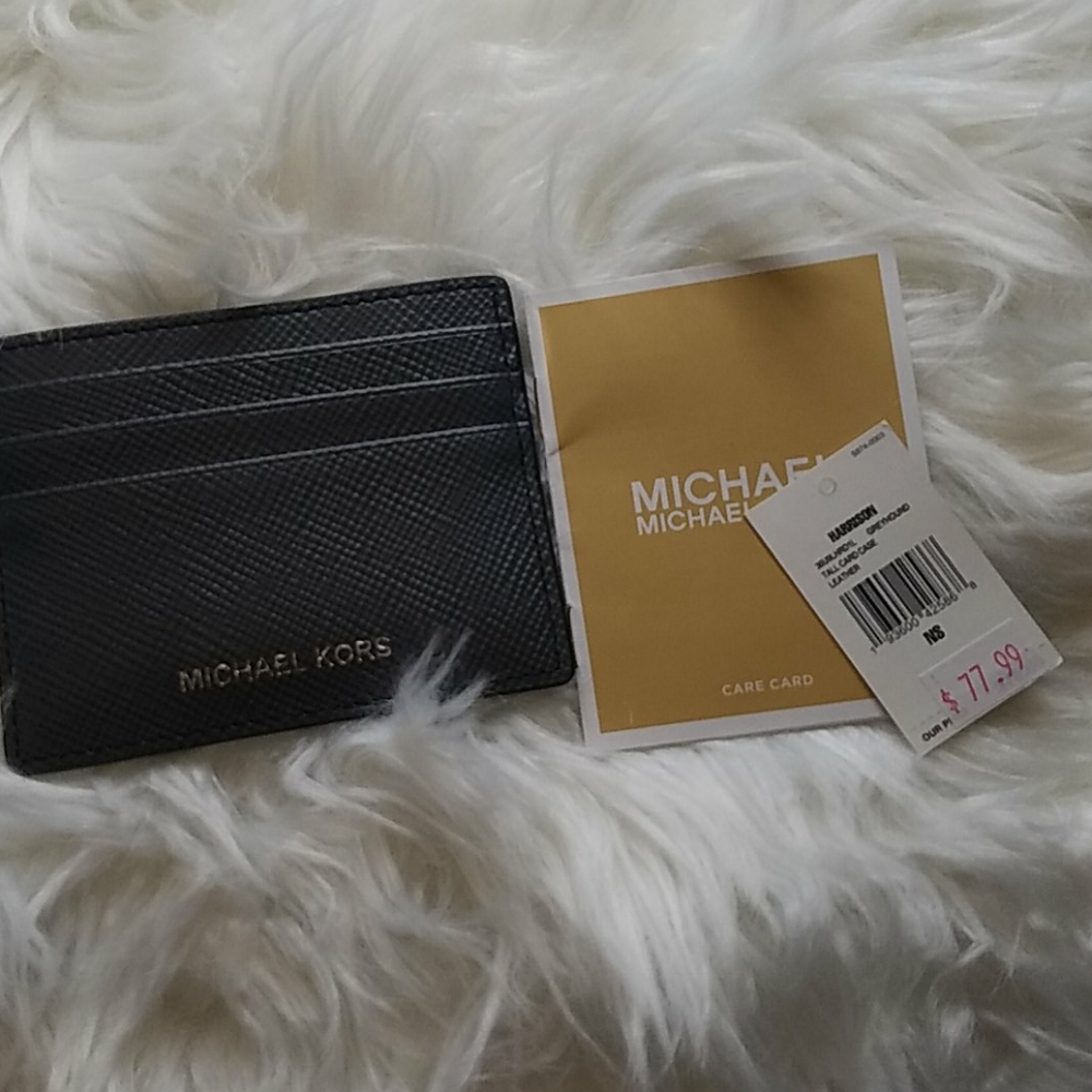 Tall Card Case Leather
